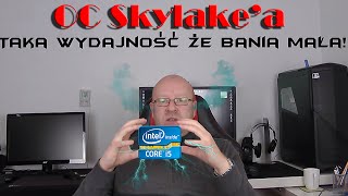 Jak podkręcić procesor INTEL Skylake  i5 6600K  i7 6700K  PORADNIK [upl. by Neelrak]