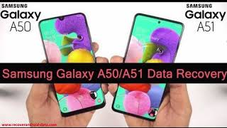 Recover Deleted Data From Samsung Galaxy A50 or A51 [upl. by Eillak]