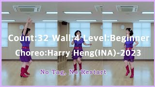 Maria Merengue Line dance마리아 메렝게 라인댄스DanceampCount2023 [upl. by Helse]