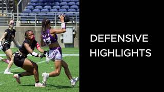 Jaida Lammie  2024 Defensive Highlights [upl. by Eniarol]