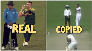 Dale Steyn Bowling Action Copied by Upcoming Pakistani Fast Bowler Compression Fast Bowling [upl. by Tran]