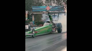 Kim Parker Top Alcohol Dragster pedals for a 566s at 25238 MPH at NHRA Northwest National Open [upl. by Gottuard929]