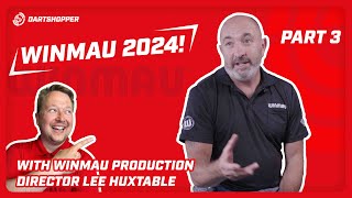 Dartshopper Media  WINMAU 2024 LAUNCH  WISPA Sound Reduction System  Lee Huxtable PART 3 [upl. by Willmert]