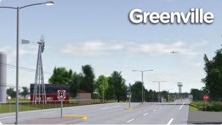 Today in Roblox Greenville I was driving my car around town ￼ [upl. by Htebazileharas735]