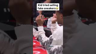 Kids tried to sell fake sneakers 😩😩😩 [upl. by Yeslrahc146]