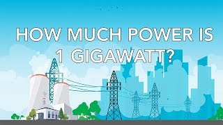 How much power is 1 gigawatt [upl. by Winfrid]