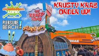 Krusty Krab Order Up in Nickelodeon Land at Blackpool Pleasure Beach July 2024 4K [upl. by Laurence260]