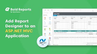 Add Report Designer Component to ASP NET MVC application [upl. by Endaira]