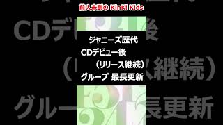 KinKiKids KinKiに25年の感謝を込めて 26周年 キンキキッズ 前人未到 歴代一位 硝子の少年 堂本剛 堂本光一 デビュー日 [upl. by Llenroc]