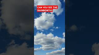 CAN YOU SEE THE RAINBOW rainbow funny shortsfeed youtubeshorts shorts shortsvideo LOVE FYP [upl. by Bjorn]