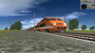 Trainz TGV Trains [upl. by Kathye]