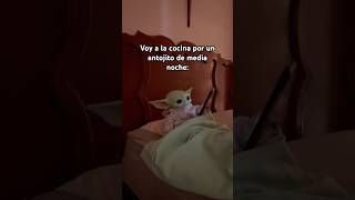 Por qué siempre nos ilusionan😩 humor meme babyyoda hambre [upl. by Ellary]