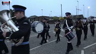 Commons Silver Band  Downshire Guiding Star Flute Band Parade 2024 [upl. by Pardo481]