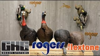 GHG amp Flextone Turkey Decoy Pair Comparison [upl. by Esaele]