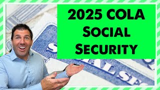 1 MINUTE AGO 2025 Social Security COLA ANNOUNCED [upl. by Notlew]