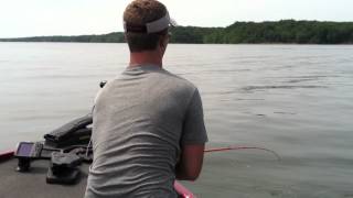 Dustin Vaal on Kentucky Lake [upl. by Mikiso]