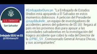 EEUU ayudará a investigar accidente aéreo [upl. by Luiza]