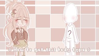 How to get this body type [upl. by Ennovyhs]