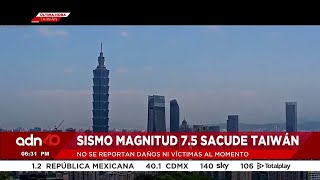 🚨¡Última Hora Reportan sismo magnitud 75 en Taiwán ¡impresionantes imágenes [upl. by Hanid864]