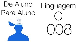 Programar em C  Variáveis Tipo float e char  Aula 8 [upl. by Orlando328]