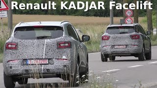 ERLKÖNIGE 2x Renault Kadjar Facelift PROTOTYPES  Modellpflege 2019 auf der Straße  4K SPY VIDEO [upl. by Senskell]