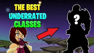 AQW TOP 5 BEST UNDERRATED CLASSES THAT NOBODY USES 2023 [upl. by Kcirdahs]