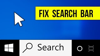 Fix Windows 10 Search Not Working [upl. by Hook374]