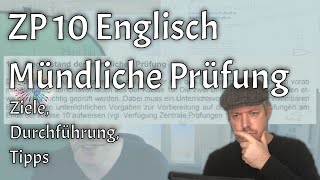 ZP 10 Mündliche Prüfung Englisch  Ziele Ablauf Tipps [upl. by Yknarf]