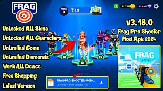 Frag Pro Shooter Mod Apk 3180 Latest Version 2024  Mod Menu Unlimited Money amp Unlocked All Skin [upl. by Allison]