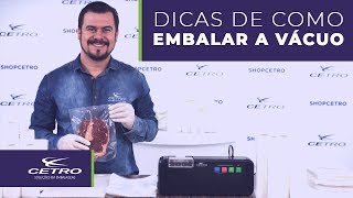 Dicas de como embalar a vácuo [upl. by Annaik]