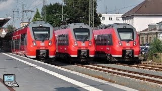 Ansbach  BR 115 mit IC  Nürnberger SBahn  ICE  BR 440  Güterzüge [upl. by Chip]