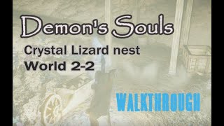 PS5 Demons Souls Crystal Lizard nest and Pure Hardstone Sharpstone location 22 [upl. by Aiyekal914]