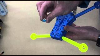 T4 Mini Quadcopter build part 1 body assembly [upl. by Acisey]