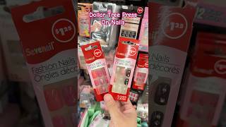 dollartree dollartreehaul dollartreefinds pressonnails nailpolish longnails nailsart trendy [upl. by Balch]