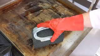 Easy How to Clean amp Maintain your Flat Top Griddle [upl. by Atirehgram]