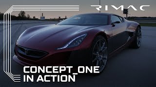 Rimac Automobili ConceptOne in action  teaser [upl. by Arthur]