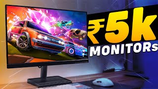 2024s Finest Monitors Under 5000 💥 Monitor Under 6000 💥 Best Gaming Monitor Under 5000 💥 2024 [upl. by Sonahpets]