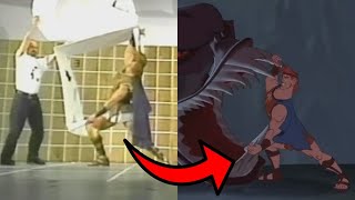 Hercules 1997 Live Action References  Disney Behind the Scenes [upl. by Ias]