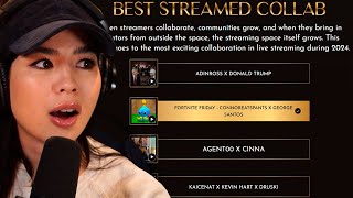 Caroline Kwan VOTES in the Streamer Awards Nominations [upl. by Lathe]