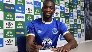 Yannick Yala Bolasie Joins Everton   First Interview [upl. by Araeic]