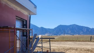 Boulder Road Passive House Build Forward after Marshall Fore [upl. by Wilkens]