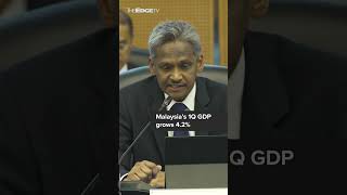 NEWS Malaysias 1Q GDP grows 42 above expectations [upl. by Chemar715]