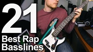 21 Best Rap Basslines [upl. by Maidel]