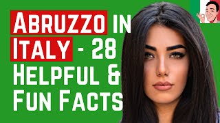 28 Interesting Helpful and Fun Facts About Abruzzo in Italy [upl. by Geesey]