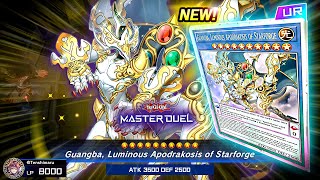 GODS UNLEASHED NEW APODRAKOSIS CARDS ARE CRUSHING on YuGiOh Master Duel [upl. by Nolyak388]