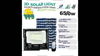 JD Solar Flood Light Outdoor Spotlight Lampu Sorot 太阳能泛光灯 5730 series 45w 200w 650w 1000w [upl. by Ehr]