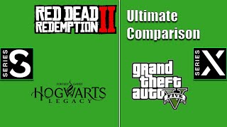 Ultimate Xbox Series X vs Series S Graphics Comparison  4K [upl. by Louis]