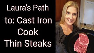 Cast Iron Steak Tutorial [upl. by Mirabella523]