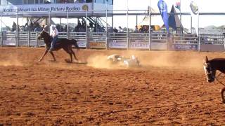 Cody Sheahan Steer Wrestling [upl. by Nonnag]