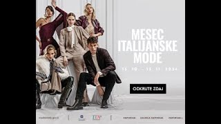 MESEC ITALIJANSKE MODE  Naj umetnost oblačenja postane vaš navdih [upl. by Anitsuga]